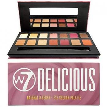 Paleta de Sombras Delicious Natural y Berries W7