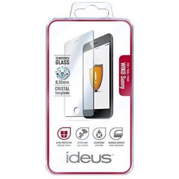 Ideus PPCRSUNNY - Protector de pantalla vidrio templado para Wiko Sunny, transparente