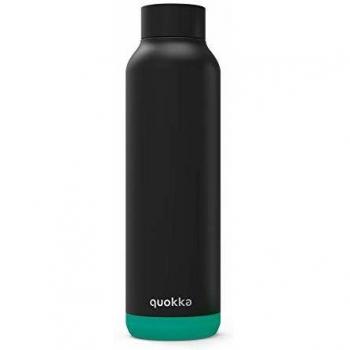 Quokka Solid - Teal Vibe 630 ML | Botellas De Agua Acero Inoxidable Sin BPA |Botella Térmica De Doble Pared - Mantiene el frío y el Calor para Niños y Adultos