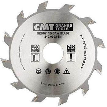 Sierra circular para ranurar 180x3x30 Z=18 recto CMT