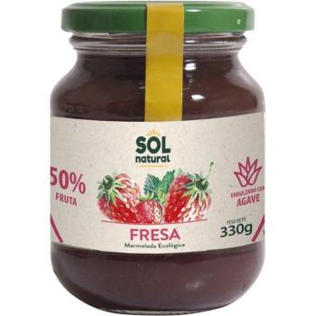 Mermelada de Fresa con Agave Bio 330g Sol Natural