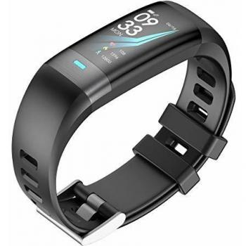 Muvit iO Pulsera de Actividad y Salud Health Electro Negra