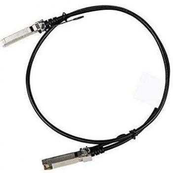 HPE JL487A Fibre Optic Cable 0.65m SFP28 Black for High-Speed Data Transfer