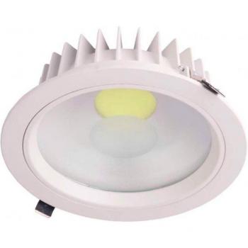 Plafón LED Eilen 35W empotrable redondo 2850lm blanco Ø23 cm