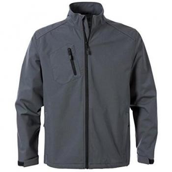 Chaqueta Softshell Mujer Talla S, Gris Oscuro