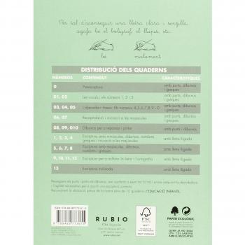 Rubio E-11 CAT - Cuaderno escritura