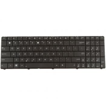 Teclado del Ordenador Portátil para el Asus X54h X55 X55v X55vd X53s X75v X61 Nos Negro Inglés