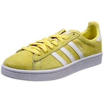 adidas Men's Campus Fitness Shoes, Yellow Solneb Ftwbla Ftwbla 000, 5.5 UK