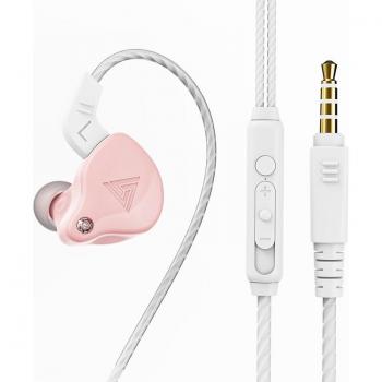 Auriculares Intrauditivos Deportivos QKZ AK6 con Control de Cable y Sonido Mágico de Graves Pesados para Smartphones Samsung, Huawei y Apple, MP3