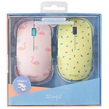 Quam License Mr Wonderful - Ratón inalámbrico con Carcasa