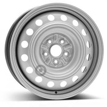 Rueda de Acero Alcar 6x16 5x100 ET45 CB54 Plata