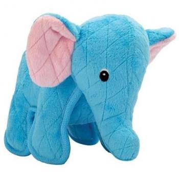 Juguete de Peluche para Perros Zeus Safari Elefante Azul 16,5 cm