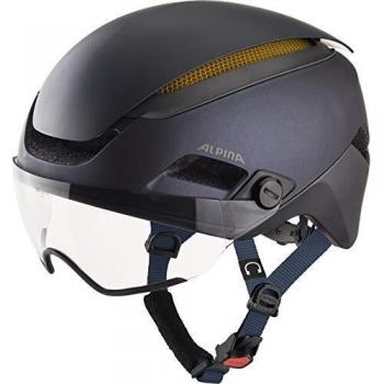 Alpina Altona M Casco de Bicicleta, Unisex-Adult, Indigo-Sand, 52-57
