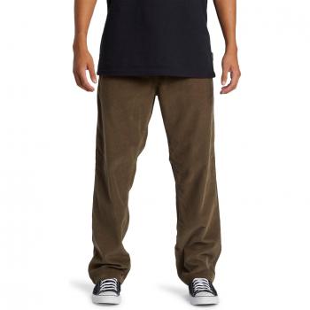 Pantalón de hombre DNA Beach Quiksilver, color marrón