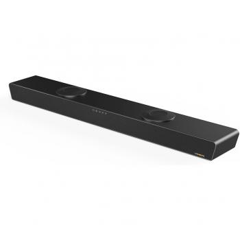 Barra de Sonido VAABZZ S2RL 2.1CH 60W con Altavoz Bluetooth, 6 Controladores Estéreo, Bajo Profundo, 4 Modos de Audio y Subwoofer por Cable