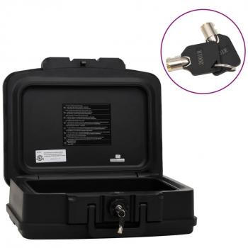 vidaXL Safe Box Black 44x37x16.5 cm