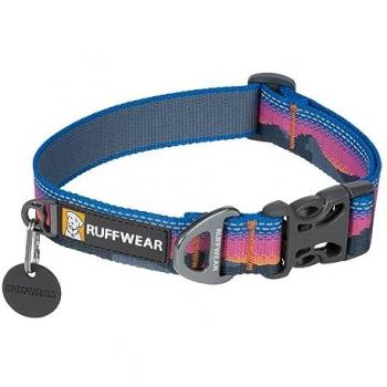 Collar Crag™ Ruffwear para mascotas - Azul, ajuste 14-20 cm, unisex