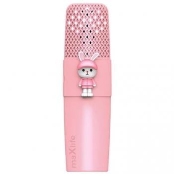 Micrófono Karaoke Bluetooth MXBM-500 Rosa Maxlife