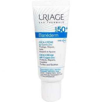 Bariederm by Uriage Eau Thermale CICA-Creme: Repairing Cream with Cu-Zn SPF50 40ml