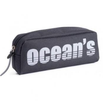Estuche Oceans Wave California de 1 Cremallera - Tirador Ergonómico - Color Gris Oscuro