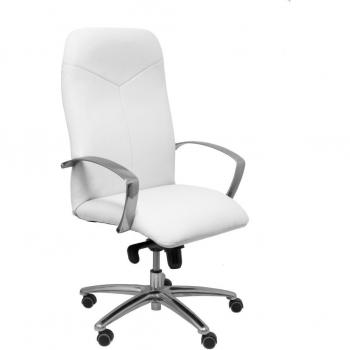 Sillón de Oficina Caudete Piel Sintética Color Blanco