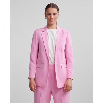 Blazer de mujer Pieces con cuello solapa y manga larga