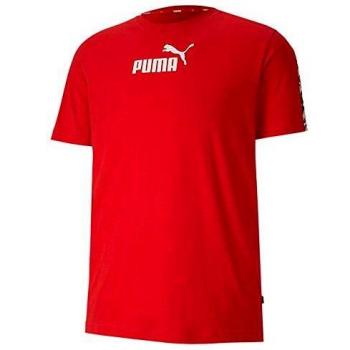PUMA Amplified tee Camiseta, Hombre, Rojo, 2XL