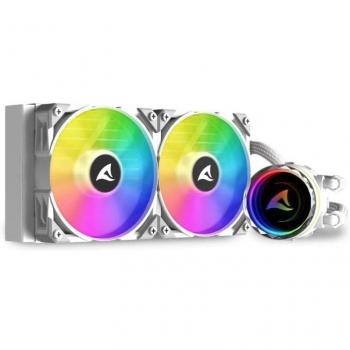 Sharkoon S80 RGB AIO Refrigeración Líquida para CPU 120mm Blanco