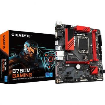 Placa Base Gigabyte B760M GAMING con soporte para procesadores Intel de 11ª generación y formato micro ATX