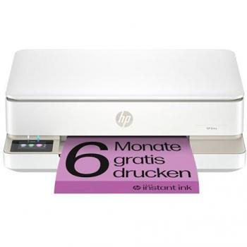Impresora Multifuncional HP ENVY 6120e Inalámbrica con Pantalla Táctil a Color y 3 Meses de Instant Ink incluidos