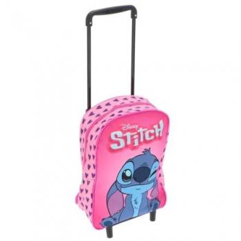 Maleta Trolley Lilo & Stitch 24 cm - Colección Exclusiva, con ruedas y diseño multicolor