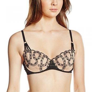 Playboy Soutien Gorge Mousse Beth-Sujetador Mujer    Negro