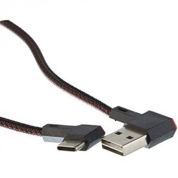 Cable USB 2.0 de 2 m Tipo A a Tipo C - Negro