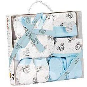 Interbaby SET-D2-01 - Set Regalo Disney Primera Puesta Bebé Azul