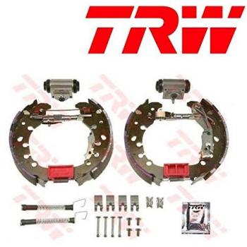 Kit de frenos TRW GSK1627, Freno a tambor con zapatas y accesorios para OPEL Corsa D 3/5 puertas, Adam