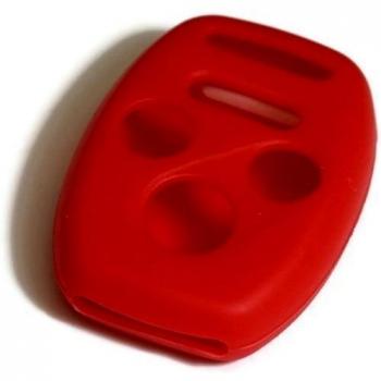dantegts Rojo Llavero de silicona Smart Remote Carteras clave de protección para de la cadena: Honda Civic 06 - 12 W/trunk