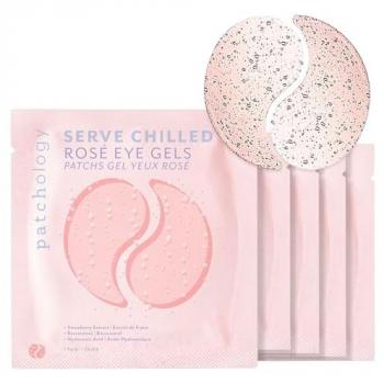Patchology Serve Chilled Rosé Hydrating Eye Gel Patches - 5 Pairs for Dark Circles