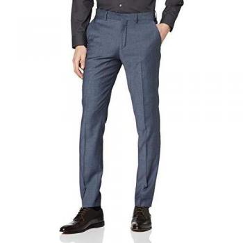 SELECTED HOMME Slhslim-mylobill Lt Blue Strc TRS B Noos Pantalones de Traje, Azul Claro, 58 para Hombre