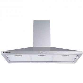 Campana Decorativa Aspes ACPP900A1IX Piramidal 90cm Acero Inoxidable 520 m3/h 65 dB