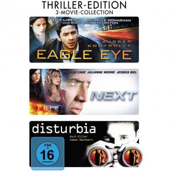 Disturbia / Eagle Eye / Next [3 DVDs] [Alemania]