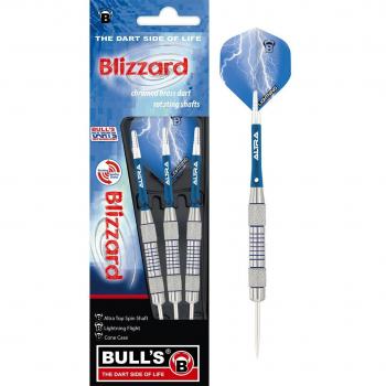 Bulls Blizzard Steel Dart, Plata, 22 g