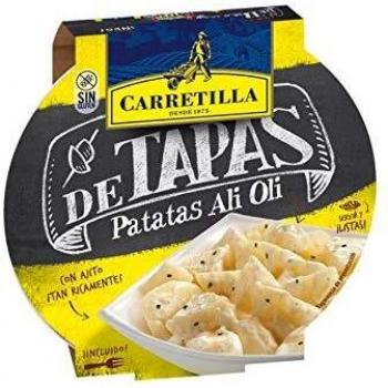 Tapas de patatas ali oli sin gluten bol 280 g