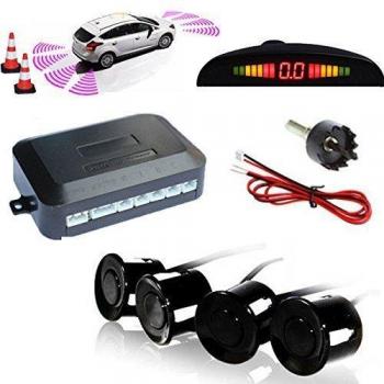 Tkoofn M04003-00 dar Aparcamiento Sensor Alarma Acustica Indicador Luz Kit Led Marcha Atras, ?10.01cm x 5cm x 8cm