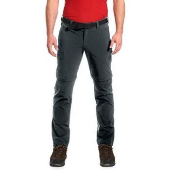 Maier Sports Men's Slim Fit Zip-Off Trekking Pants - Gray - Size 56