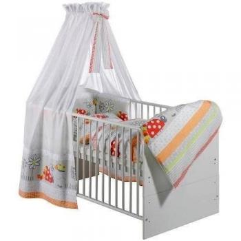 Schardt, Set para cama, 4 uds., Rojo