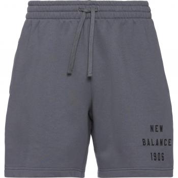 Short de hombre New Balance 7' Graphic Fleece gris neutro