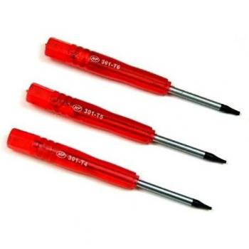 Destornillador Set Torx 4/5/6