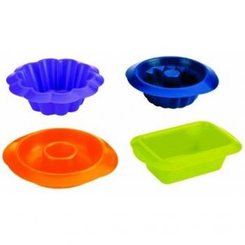 IBILI 871100 - Set 4 Mini Moldes 100% silicona