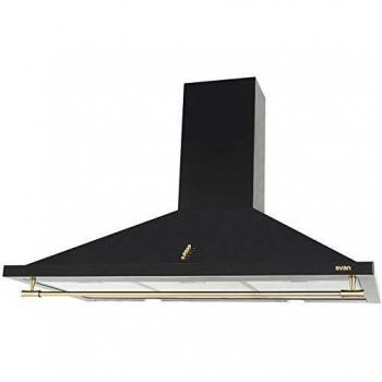 Svan SVCP9652RN Campana Piramidal 90cm A Rústica Negra