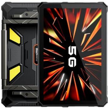 Tableta Rugged Blackview Active 12 Pro 5G con Proyector Integrado, Pantalla de 11 FHD+ 90Hz, 16GB RAM, 1TB Almacenamiento y Batería de